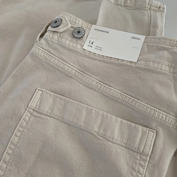 NWT AE Stretch High-Waisted Stovepipe Pant - Picture 11 of 13